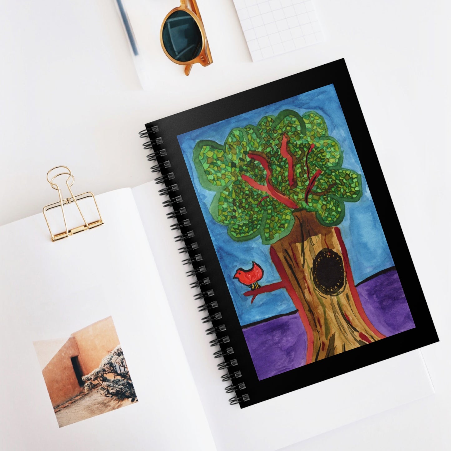 Evil Tree Spiral Notebook